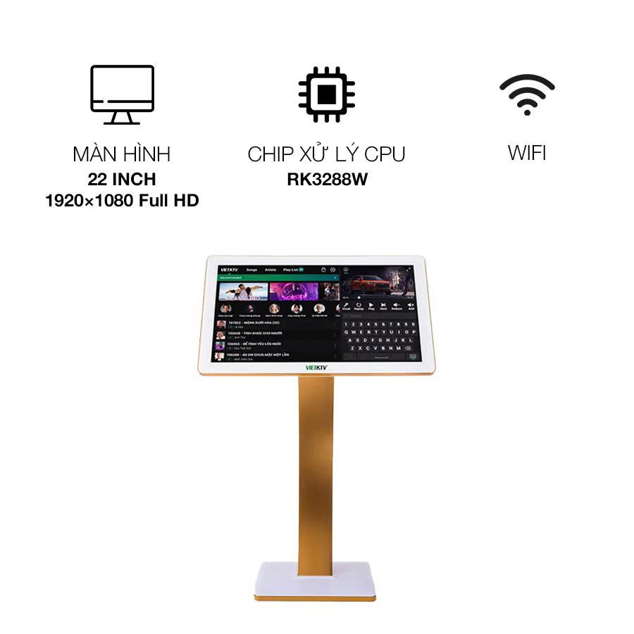 Màn hình cảm ứng điện dung Việt KTV GOLD 22G