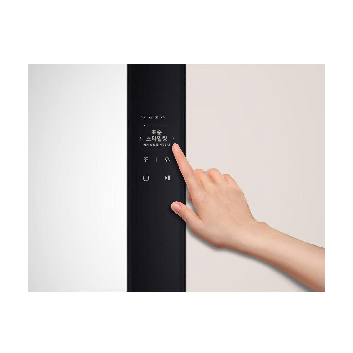 Tủ giặt hấp sấy LG Styler SC5MBR60 nội địa Hàn, 5 móc, màu be ( không bàn là)