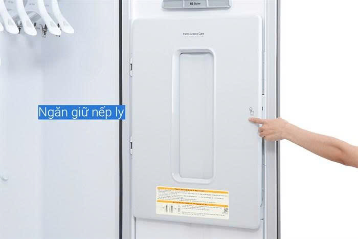 Tủ chăm sóc quần áo thông minh LG Styler Inverter 5 móc S5GOC (xanh rêu)