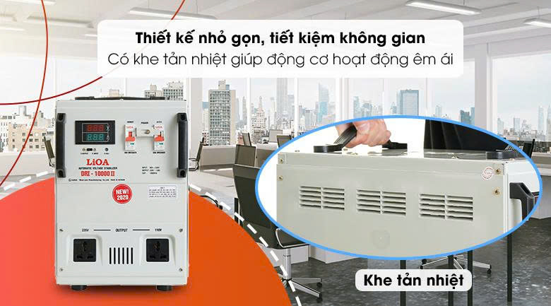 Ổn áp LiOA 1 pha 10kVA DRI-10000II