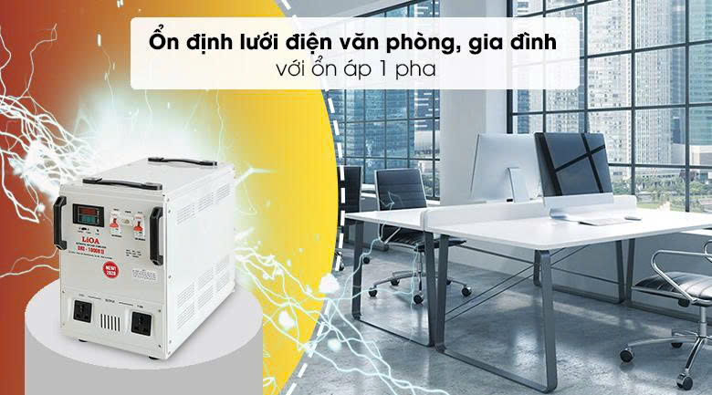 Ổn áp LiOA 1 pha 10kVA DRI-10000II