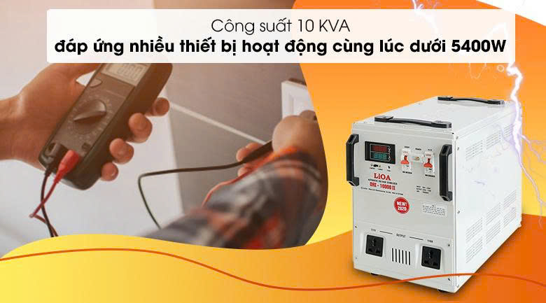 Ổn áp LiOA 1 pha 10kVA DRI-10000II
