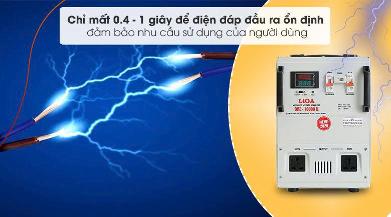 Ổn áp LiOA 1 pha 10kVA DRI-10000II