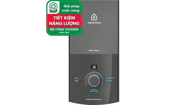 Bình nước nóng trực tiếp Ariston 4500W AURES PREMIUM+ 4.5P