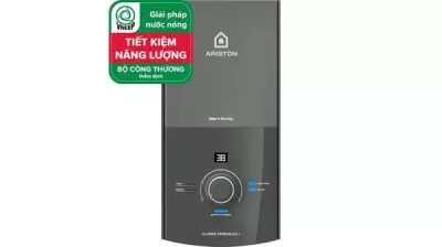 Bình nước nóng trực tiếp Ariston 4500W AURES PREMIUM+ 4.5P