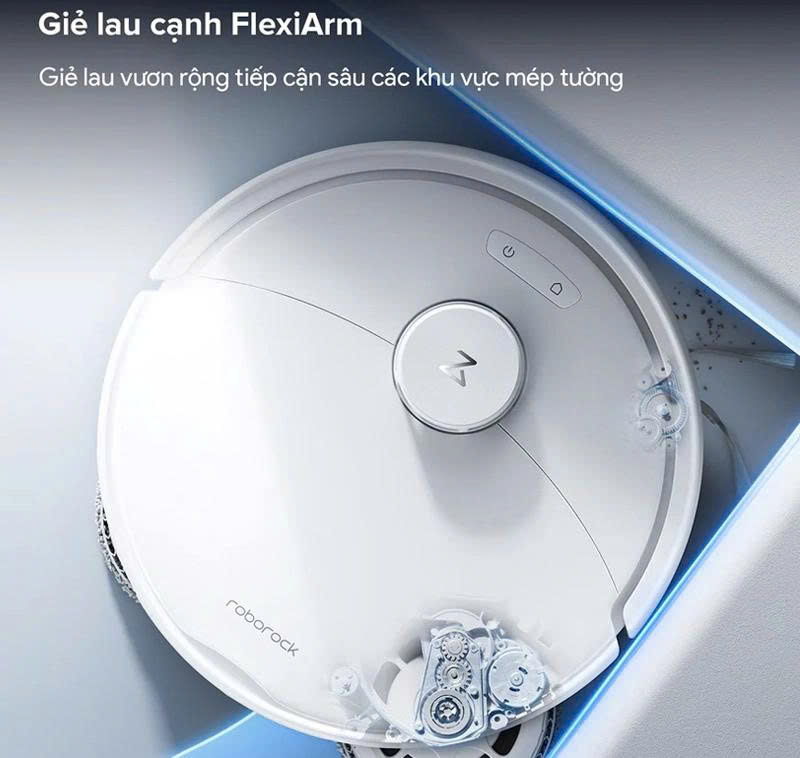 Robot hút bụi lau nhà Roborock Qrevo 2 Pro-Trắng