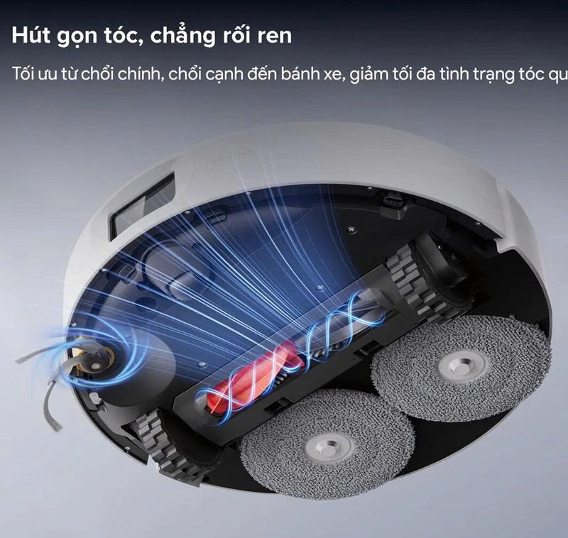 Robot hút bụi lau nhà Roborock Qrevo 2 Pro-Trắng