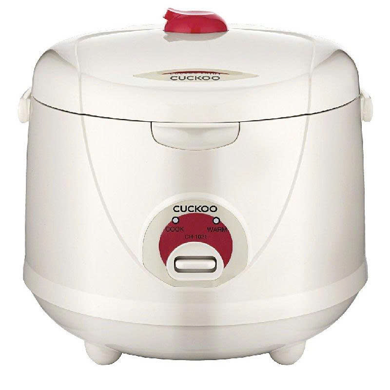 Nồi cơm điện cơ 1,8L Cuckoo CR-1021(đỏ/trắng)