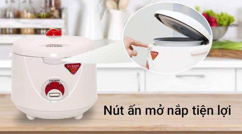 Nồi cơm điện cơ 1,8L Cuckoo CR-1021(đỏ/trắng)