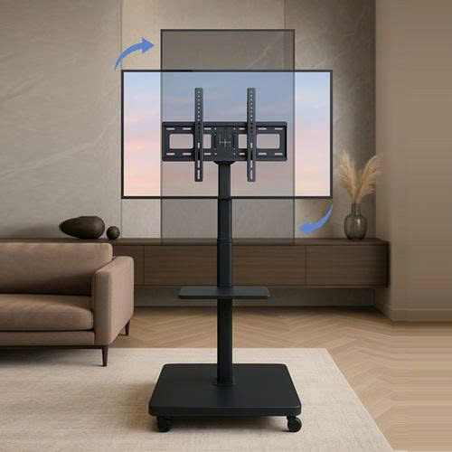 Giá Treo Tivi Di Động KM-XZ1600 (32"- 65") Xoay Tivi Ngang Dọc 90 Độ