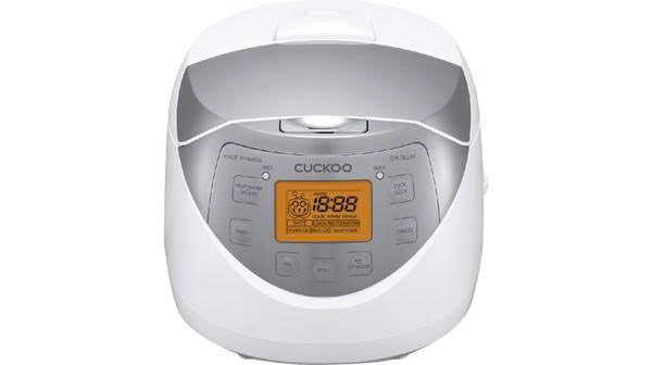 Nồi cơm điện tử Cuckoo 1 lít CR-0631F ( màu trắng bạc)