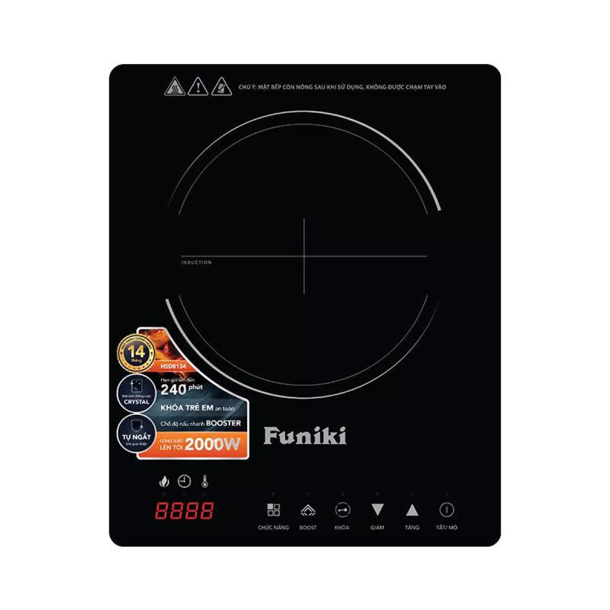Bếp điện từ đơn Funiki HSD8134