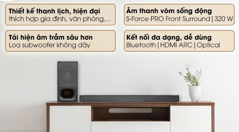Bộ loa thanh Sony HT-S350 320W
