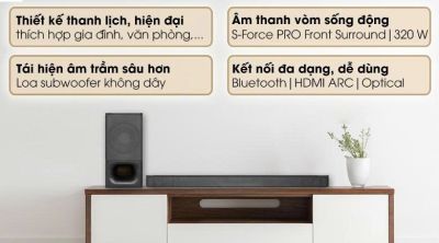 Bộ loa thanh Sony HT-S350 320W