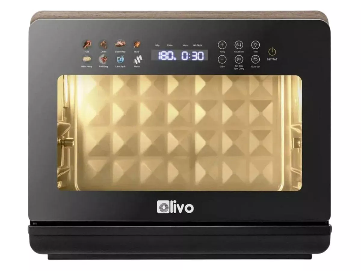 Nồi chiên hấp Olivo SteamFry Extra (20 lít)