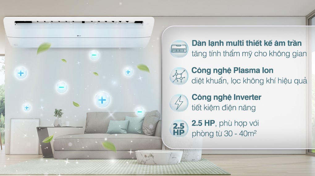 Dàn lạnh Multi LG Inverter 2.5 HP AMNQ24GTTA0