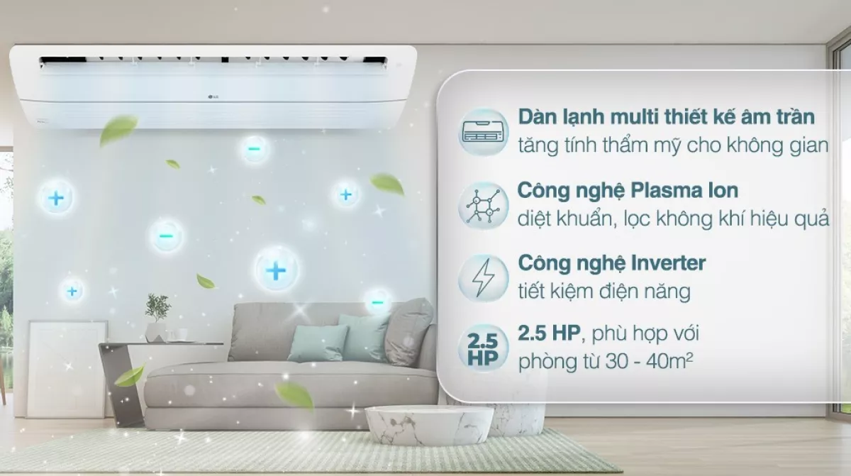 Dàn lạnh Multi LG Inverter 2.5 HP AMNQ24GTTA0