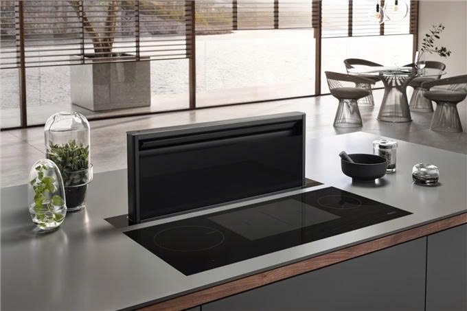 Máy hút mùi âm bàn Miele DAD 4841 Black Levantar