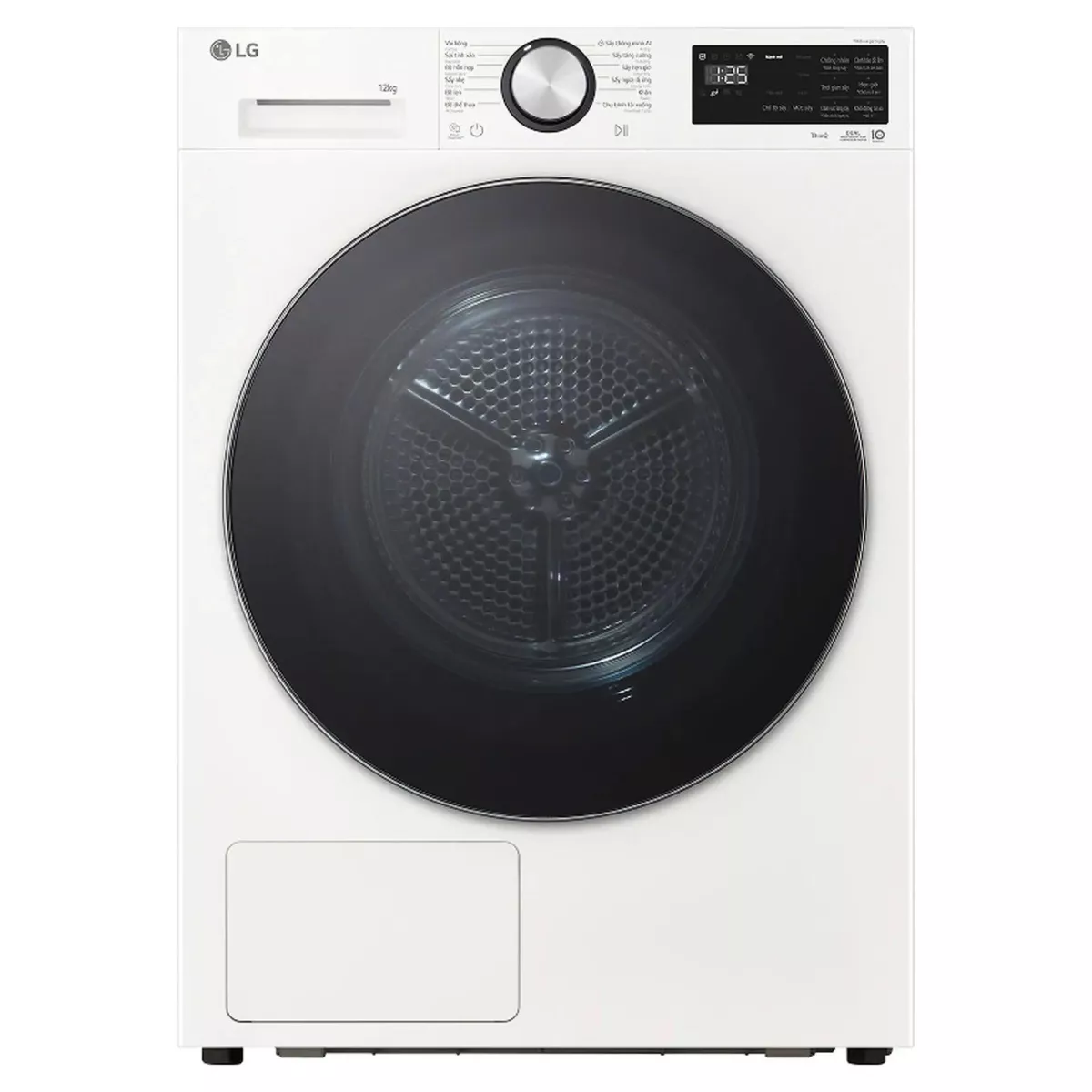 Máy sấy LG AI DUAL Inverter Heat Pump™ 12kg màu trắng RX12VHP5WB