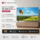 Smart TV LG NANO 4K UHD AI 65inch 65NU85CBPSA