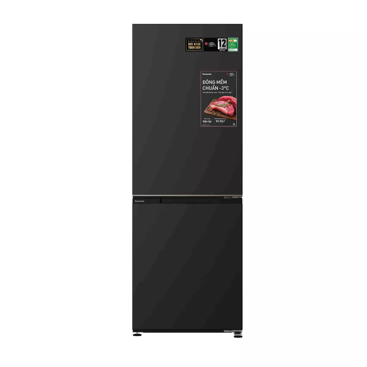 Tủ lạnh Panasonic Inverter 374 lít NR-BV412BWKV