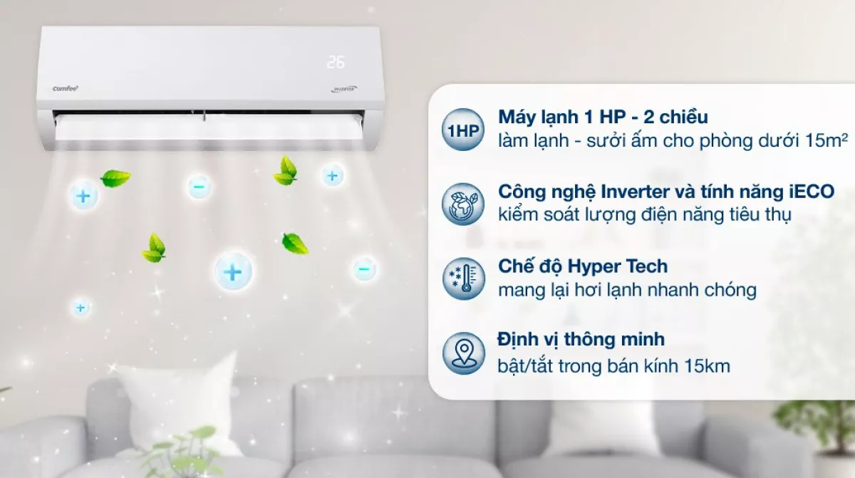 Quạt cây LUMIAS 7 cánh F08 PRO Trắng 28W