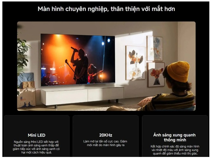 Màn hình thông minh Xiaomi 4K 98 inch Smart Display S L98MC-STWN - ảnh 3