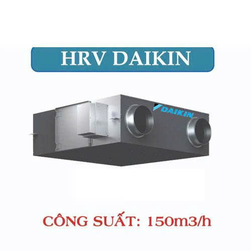 Quạt thông gió thu hồi nhiệt Daikin 150m3/h VAM150HVE