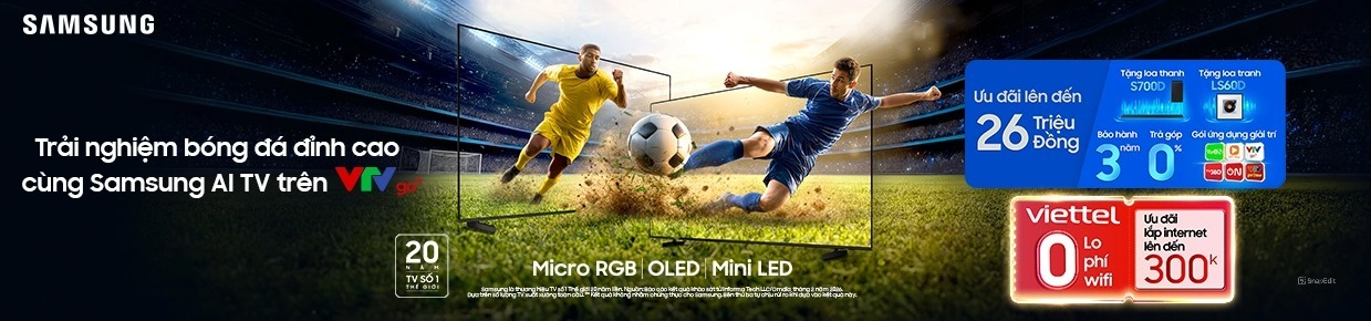 TRUE RGB - Nét như Sony, chuẩn màu điện ảnh.