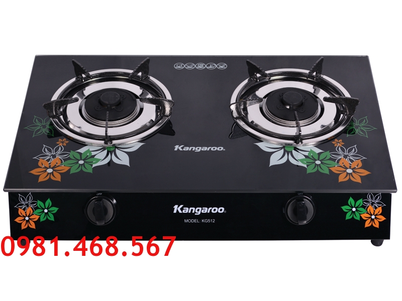 Bếp ga dương kính kangaroo KG512