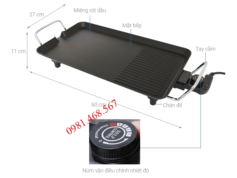 Bếp Nướng Điện Kangaroo KG699