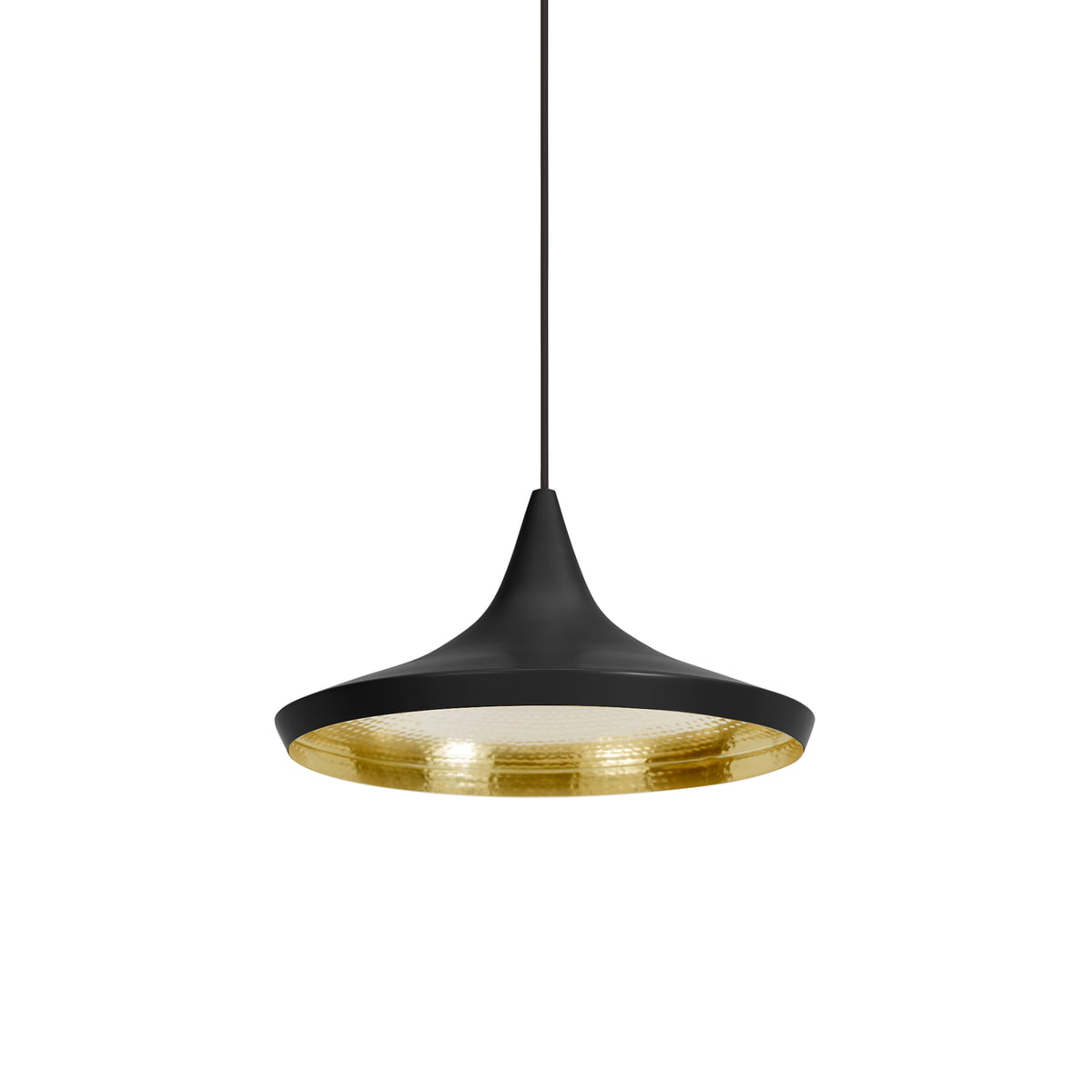 Tom-Dixon-Beat-Light-Wide-Pendelleuchte-schwarz-aus
