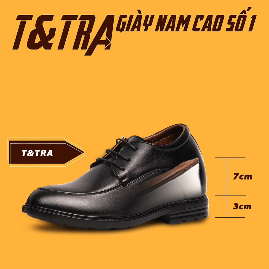 Giày Boots Nam T100Đ 8cm