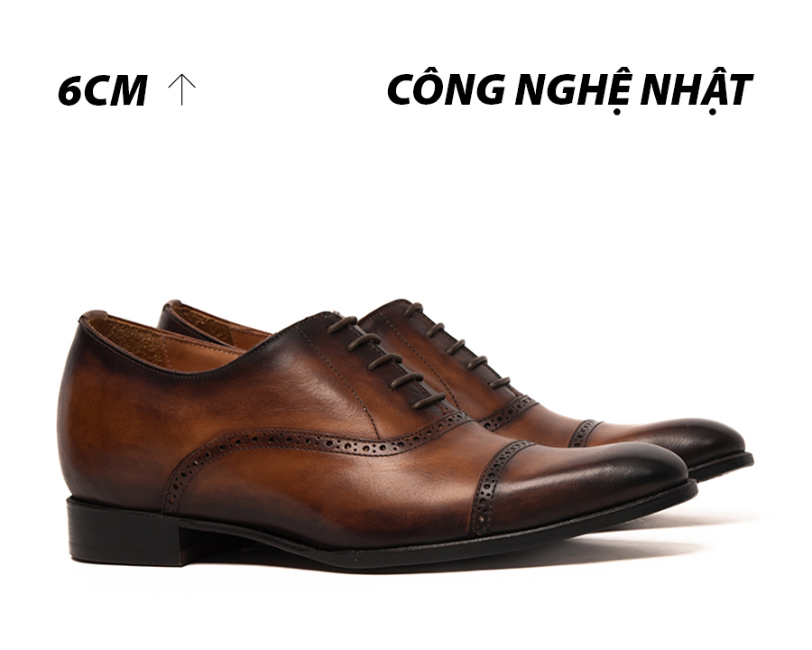 [ 6CM ] Giày Tăng Chiều Cao Nam N301NB