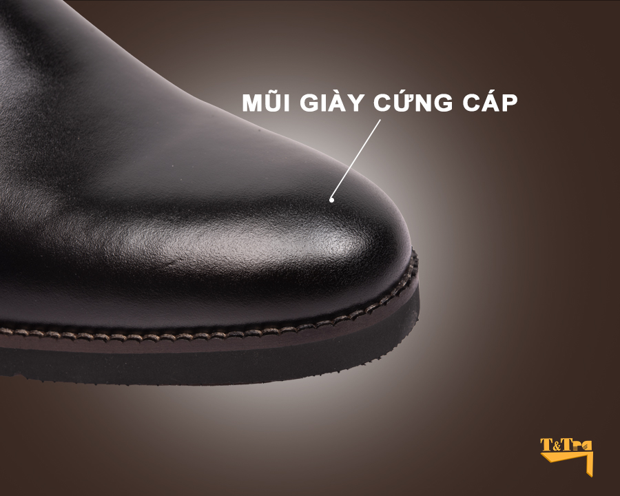 Giày Chelsea Boots S1077Đ cao 7cm