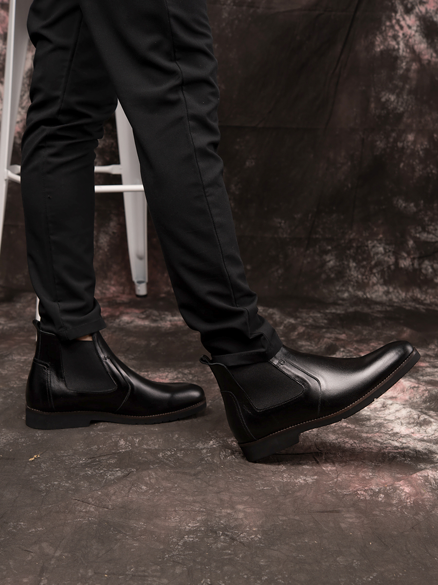 Giày Chelsea Boots S1077Đ cao 7cm