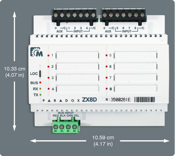 TRUNG TÂM BÁO TRỘM Paradox ZX8D