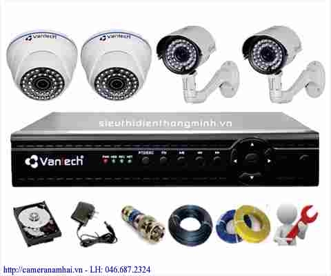 Bộ Camera Vantech độ nét cao