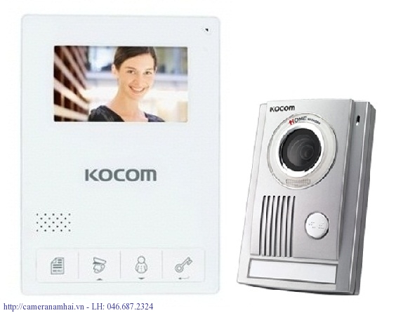 Chuông cửa Kocom KCV-434SD + KC-MC24