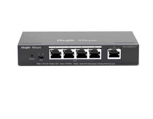 Switch POE 4 cổng RUIJIE REYEE RG-ES205GC-P