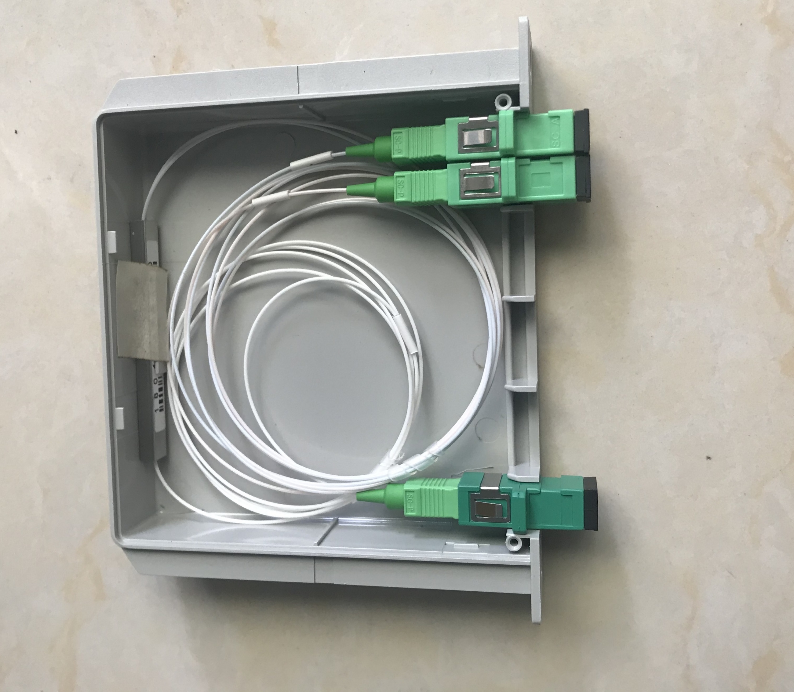 BỘ CHIA QUANG PLC 1/2 SC/APC DẠNG BOX