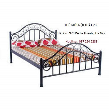 Giường sắt nghệ thuật 03