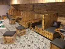 Bàn ghế sofa gỗ