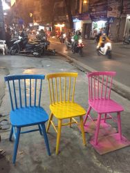 ghế 7 nan nhiều màu