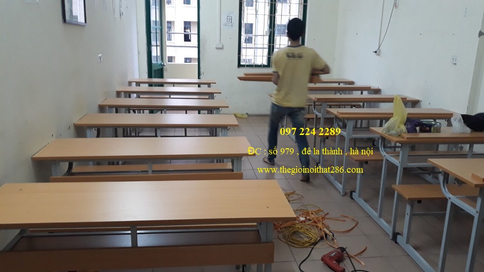 bàn ghế học sinh BHS001