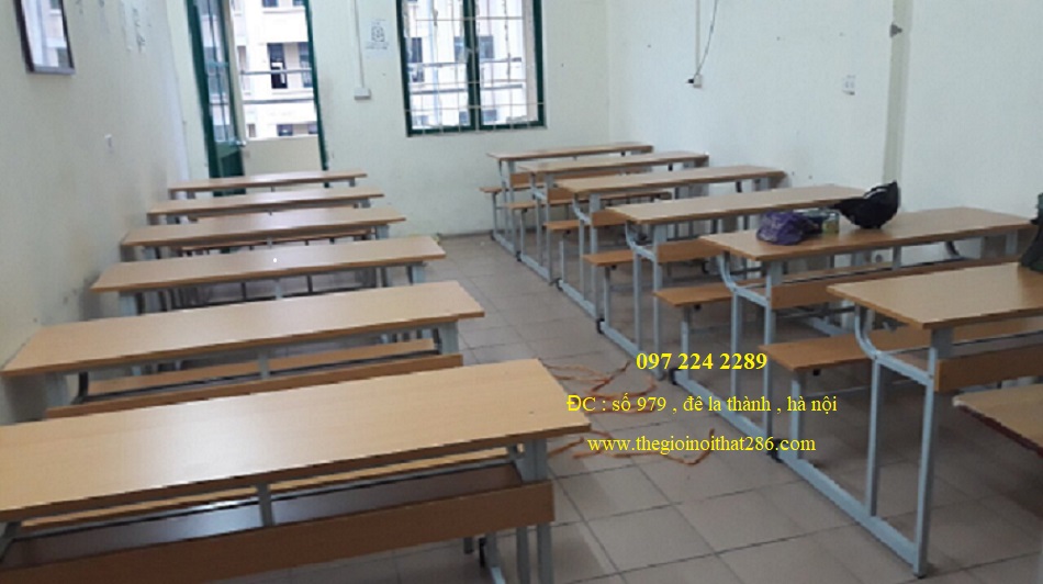 bàn ghế học sinh BHS002