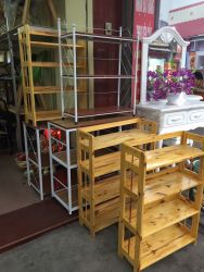 kệ gỗ tự nhiên T1