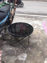 bàn kính sofa SF02