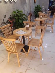 Bộ Bàn Ghế Cafe Song Tiện CF02