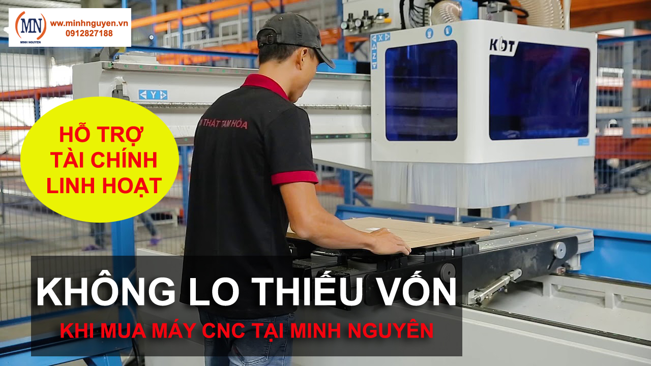 MUA MÁY CNC CẮT GỖ CAO CẤP KDT - HỖ TRỢ TÀI CHÍNH KHÔNG LÃI SUẤT